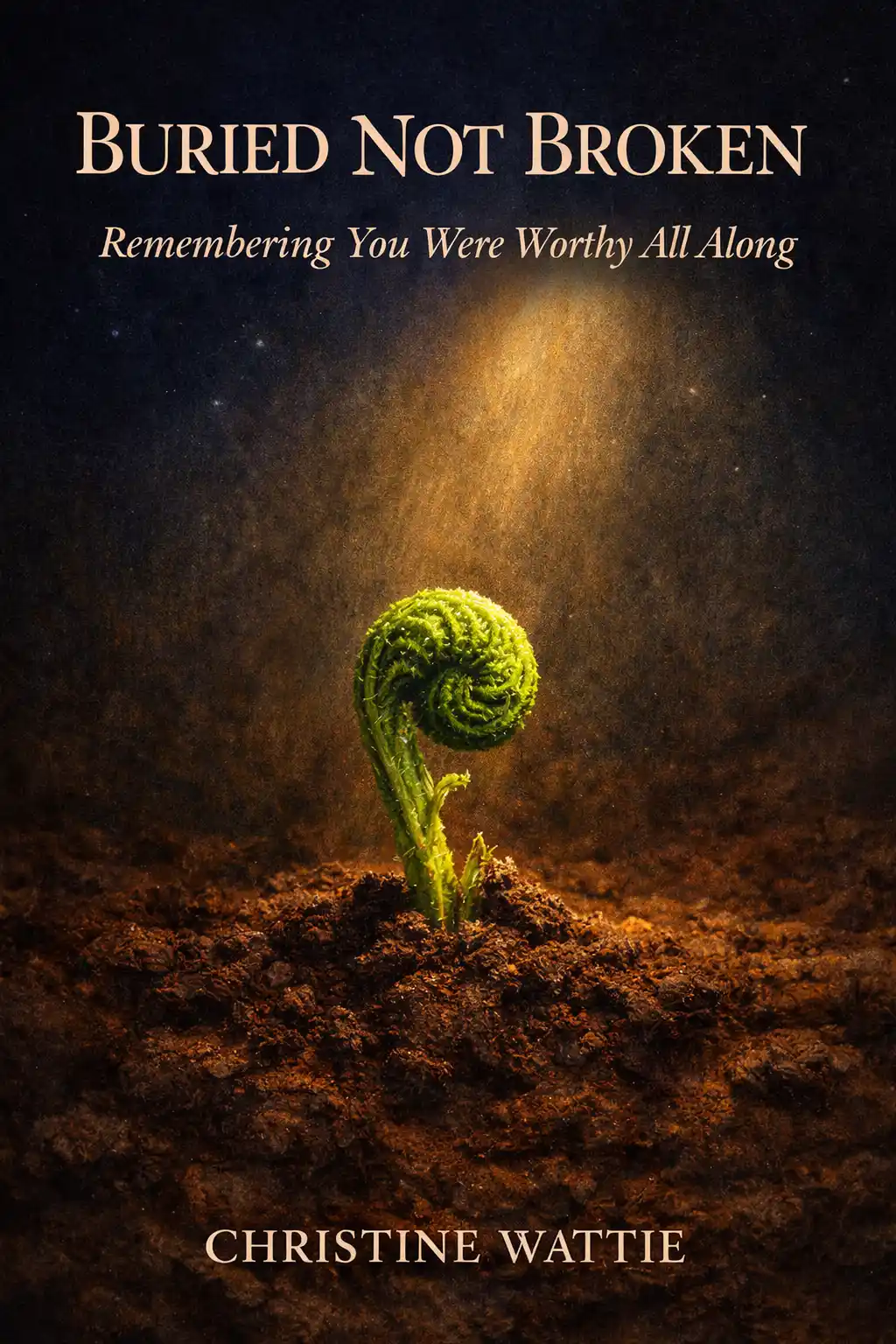 Buried Not Broken — upcoming book by Christine Wattie, relationship transformation specialist